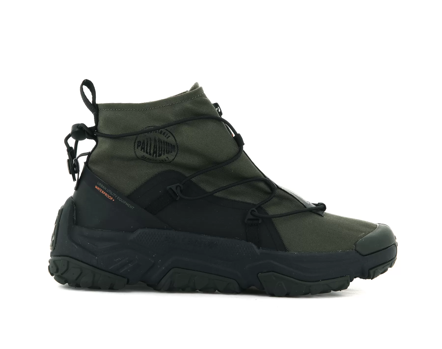 Palladium Big Kids (8 - 12 Years) | Sneakers<OFF-GRID HI ZIP WATERPROOF + OLIVENIGHT