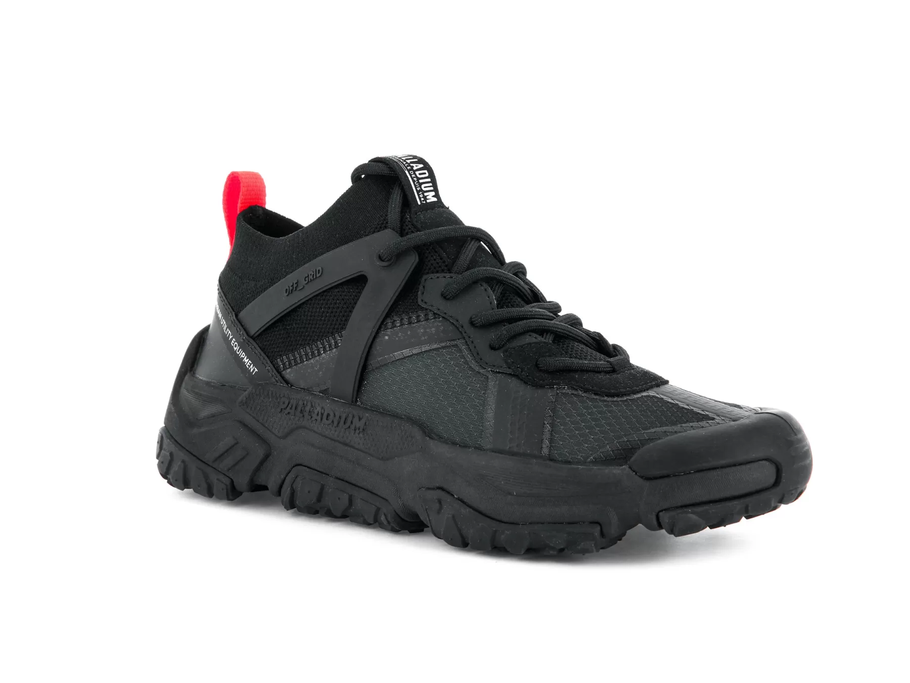 Palladium Big Kids (8 - 12 Years) | Sneakers<OFF-GRID LO ADVENTURE BLACK/BLACK