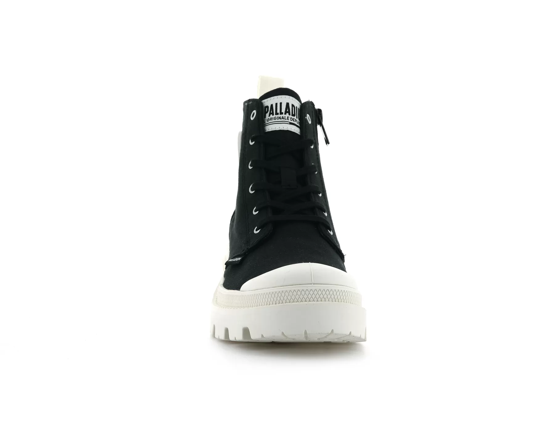 Palladium Heel Boots | Boots<PALLABASE TWILL BLACK