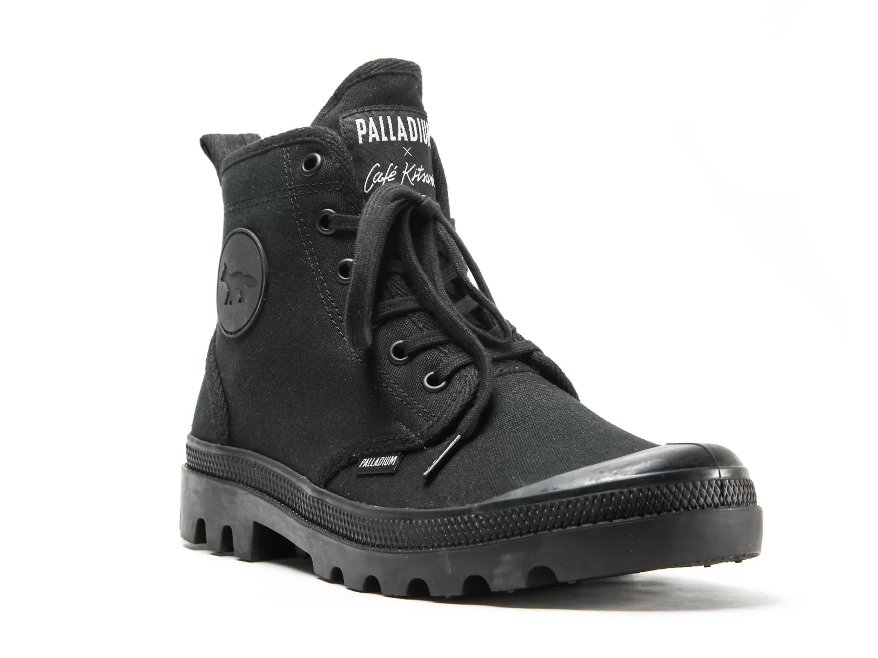 Palladium Big Kids (8 - 12 Years) | Boots<PALLABROUSSE X KITSUNE BLACK/BLACK