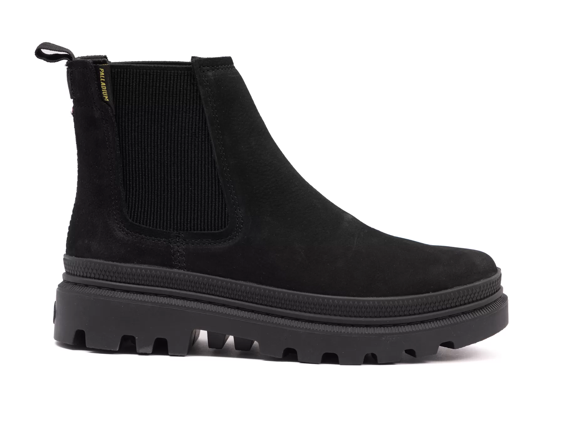 Palladium Boots<PALLATROOPER CHELSEA BLACK/BLACK