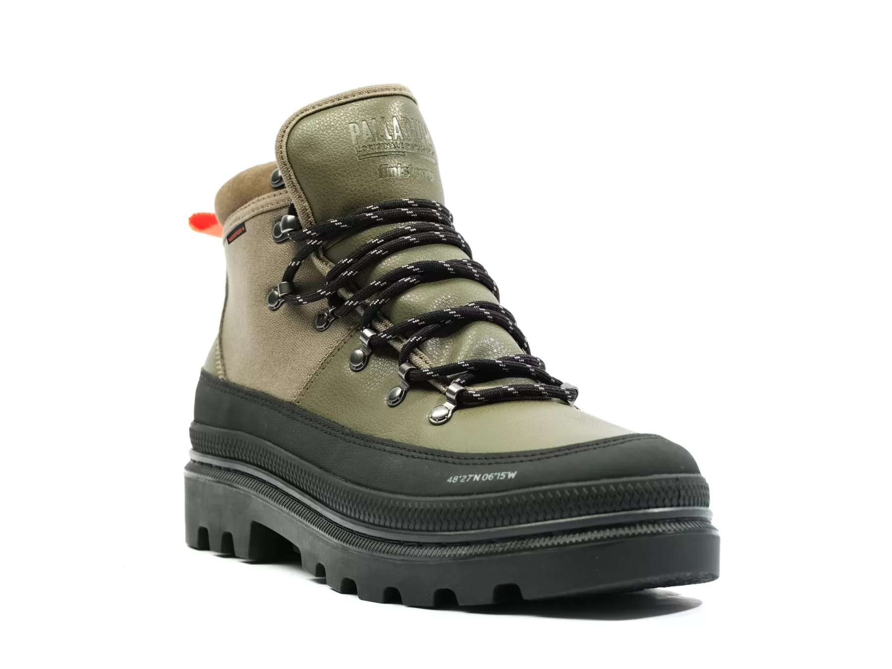 Palladium Big Kids (8 - 12 Years) | Boots<PALLATROOPER HIKER WP+ X FINISTERRE OLIVENIGHT