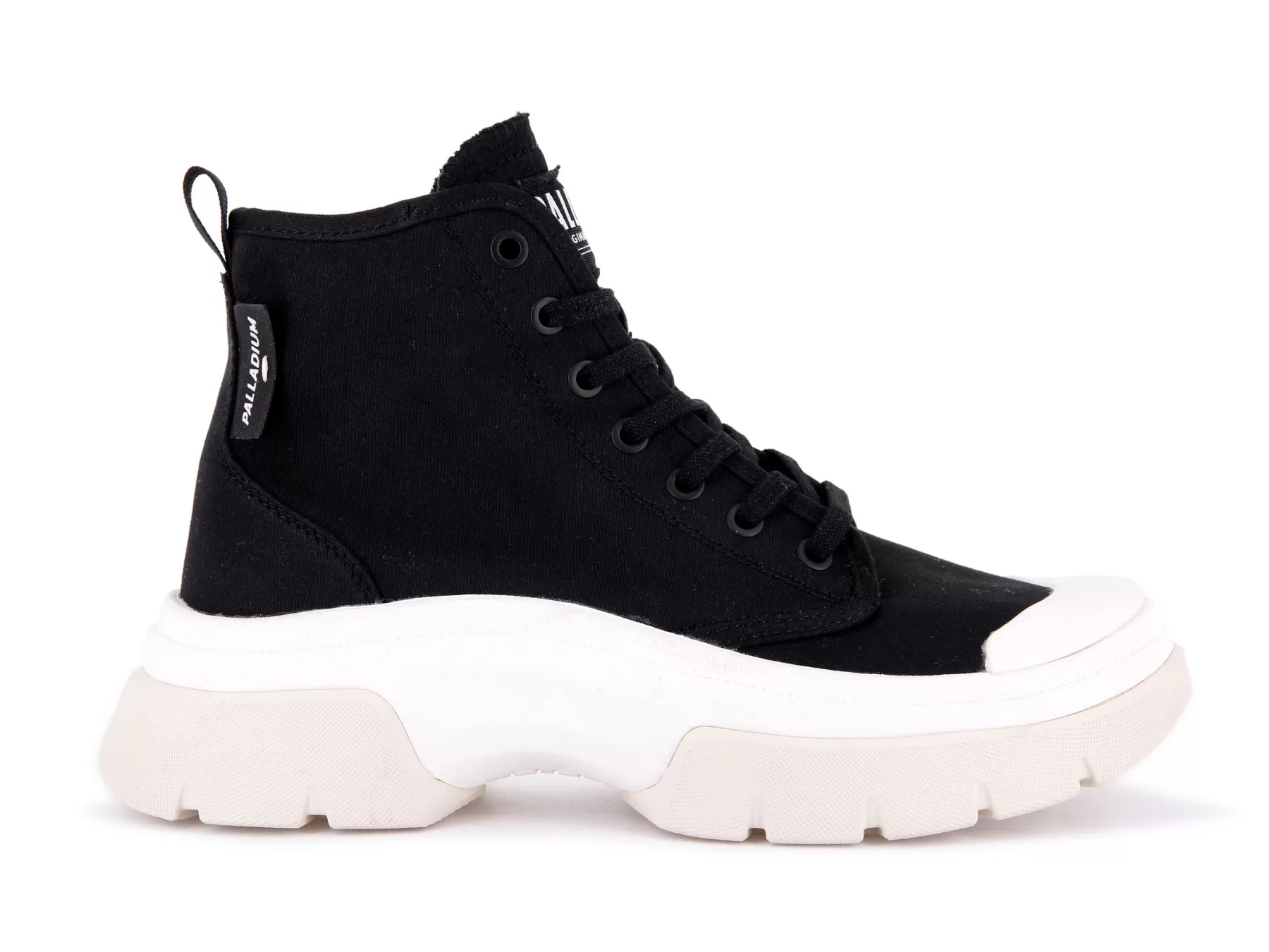 Palladium Boots<PALLAWAVE BLACK/MARSHMALLOW