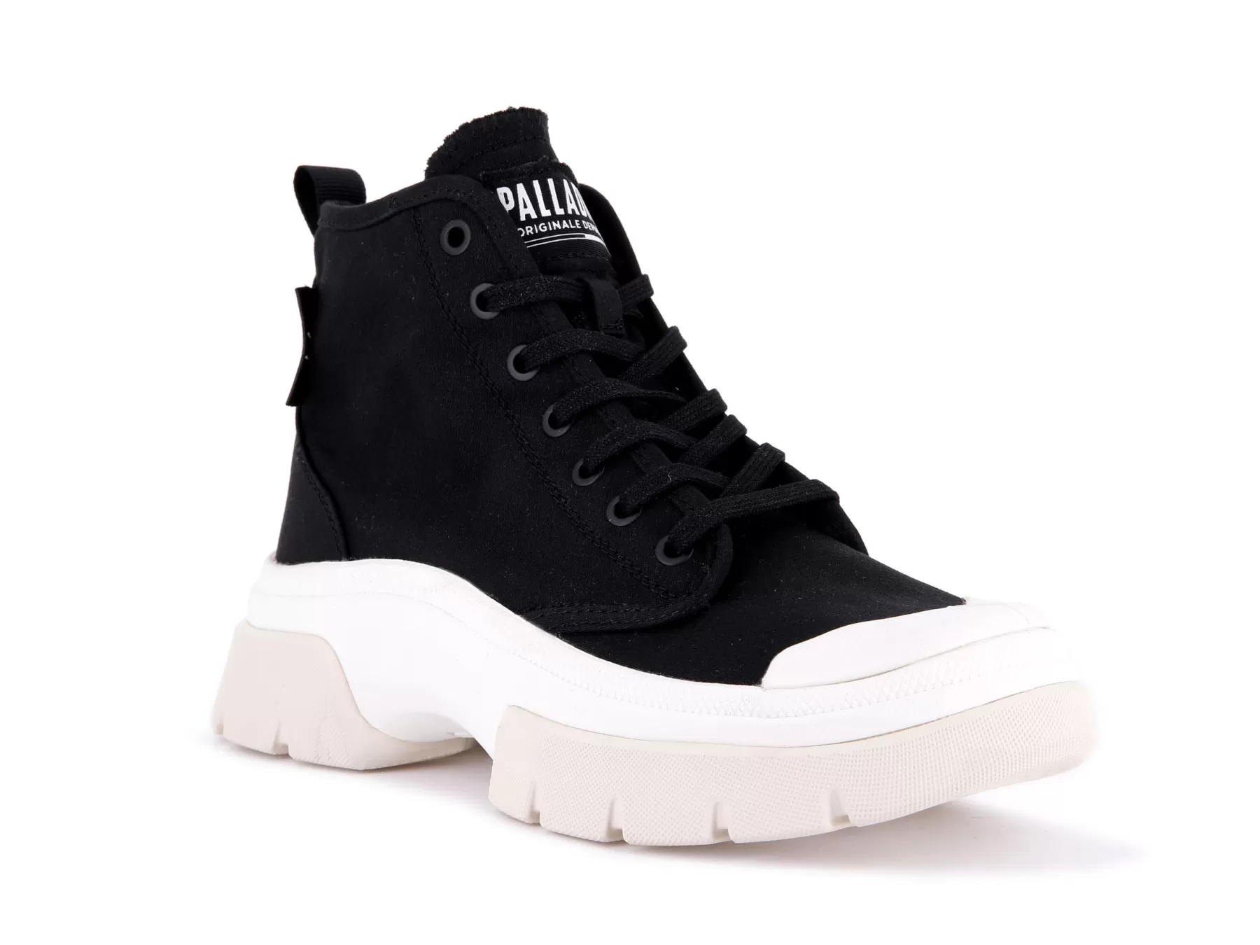 Palladium Boots<PALLAWAVE BLACK/MARSHMALLOW