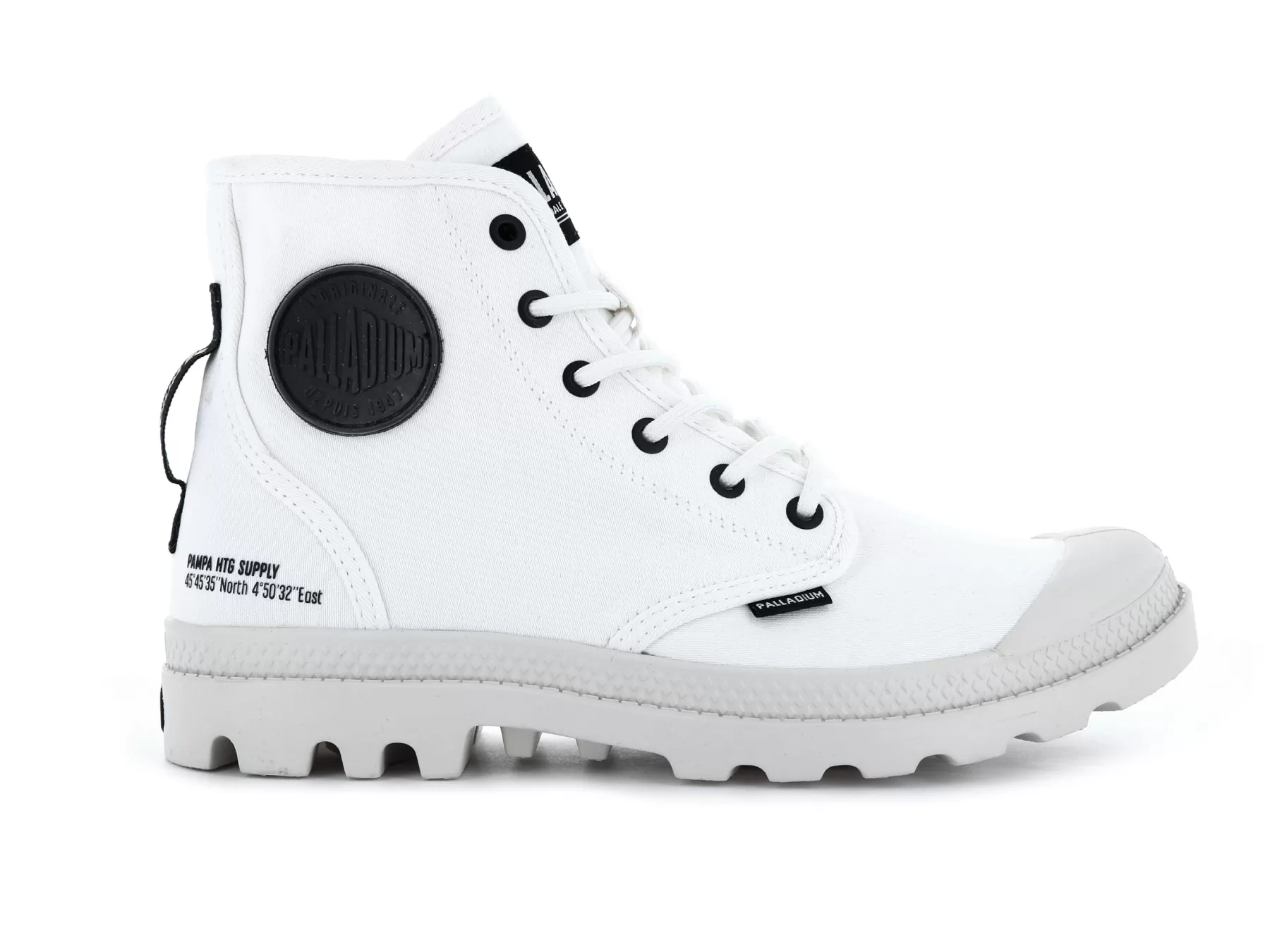 Palladium Big Kids (8 - 12 Years) | Boots<PAMPA HI HTG SUPPLY STARWHITE