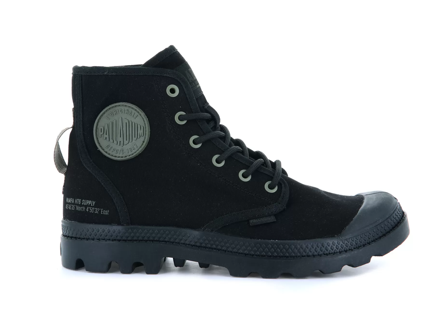 Palladium Big Kids (8 - 12 Years) | Boots<PAMPA HI HTG SUPPLY BLACK/BLACK