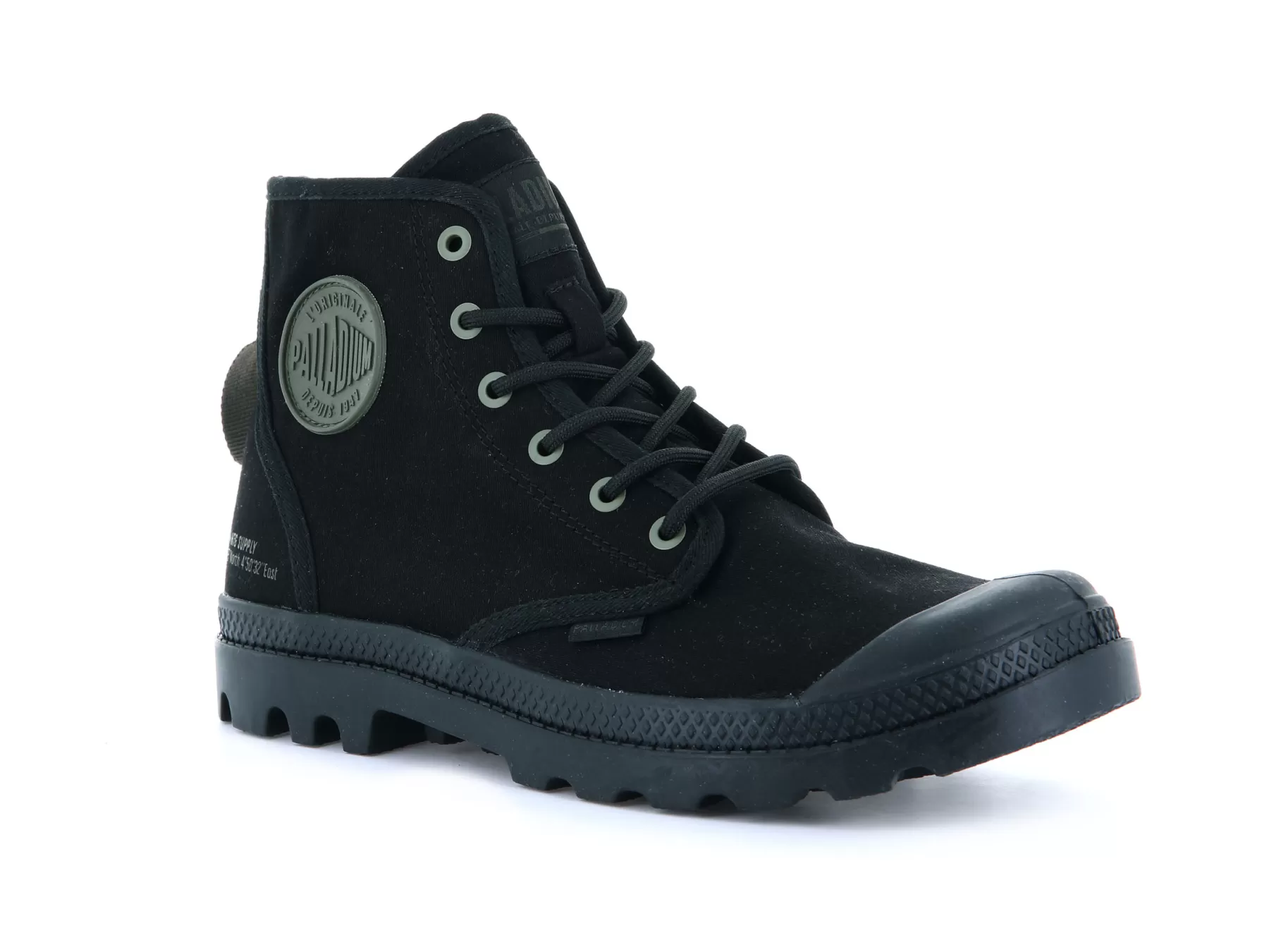 Palladium Big Kids (8 - 12 Years) | Boots<PAMPA HI HTG SUPPLY BLACK/BLACK