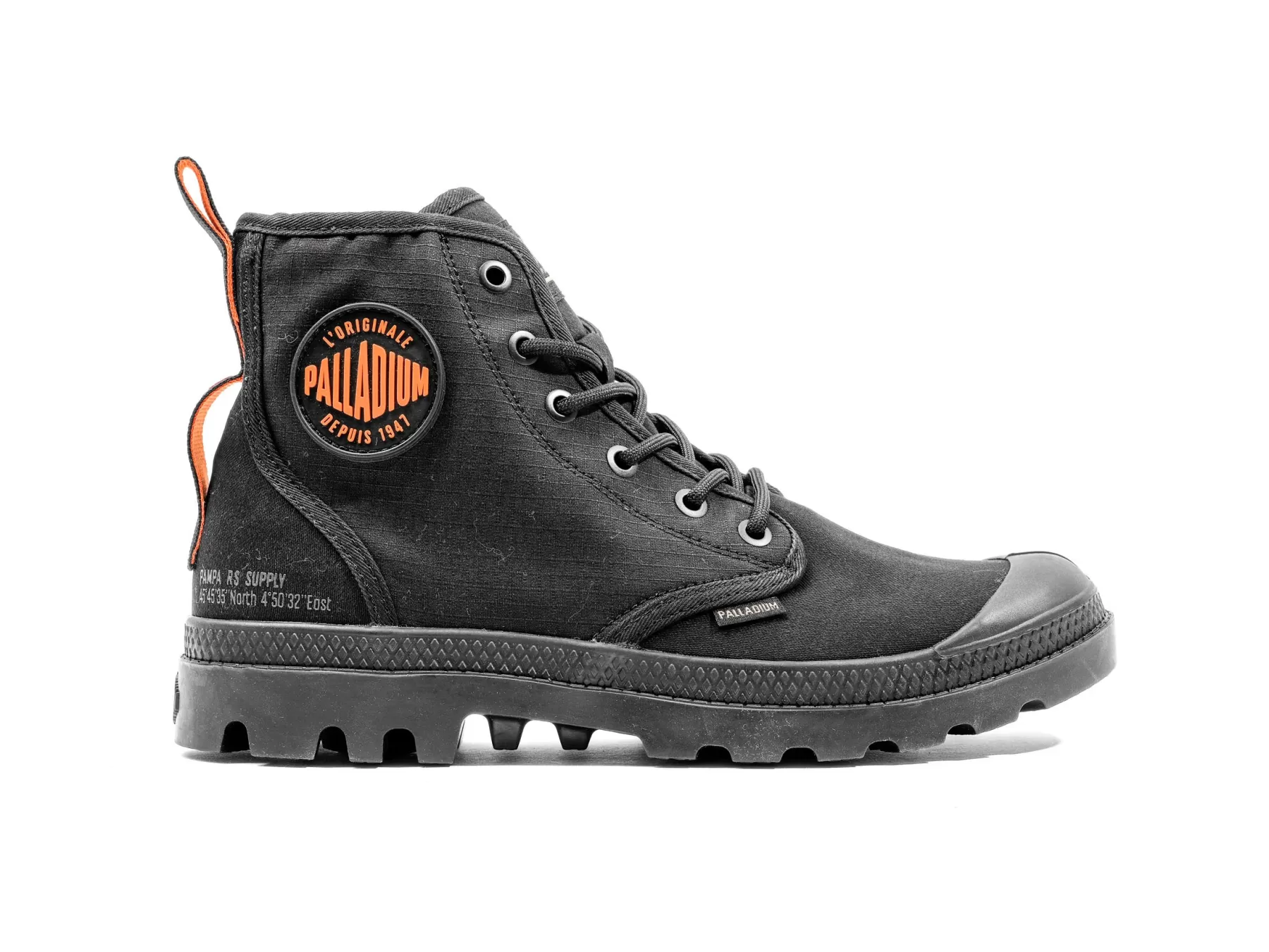 Palladium Big Kids (8 - 12 Years) | Boots<PAMPA HI SUPPLY RS BLACK