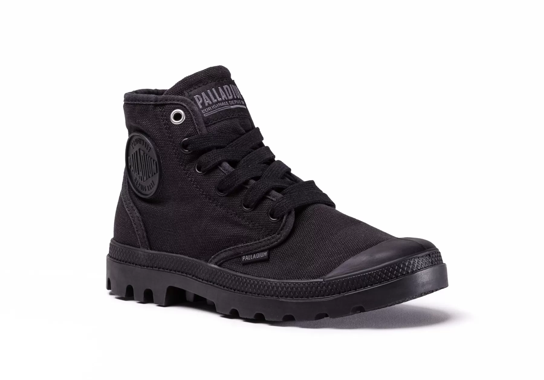 Palladium Big Kids (8 - 12 Years)<PAMPA HI V BLACK