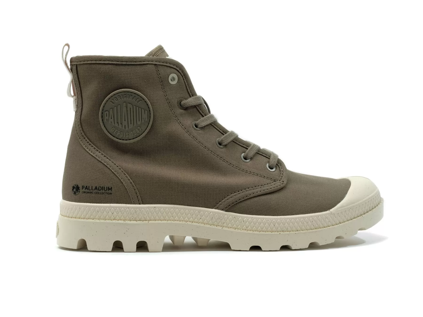 Palladium Big Kids (8 - 12 Years) | Boots<PAMPA HI ZIP ORGANIC DUSKYGREEN