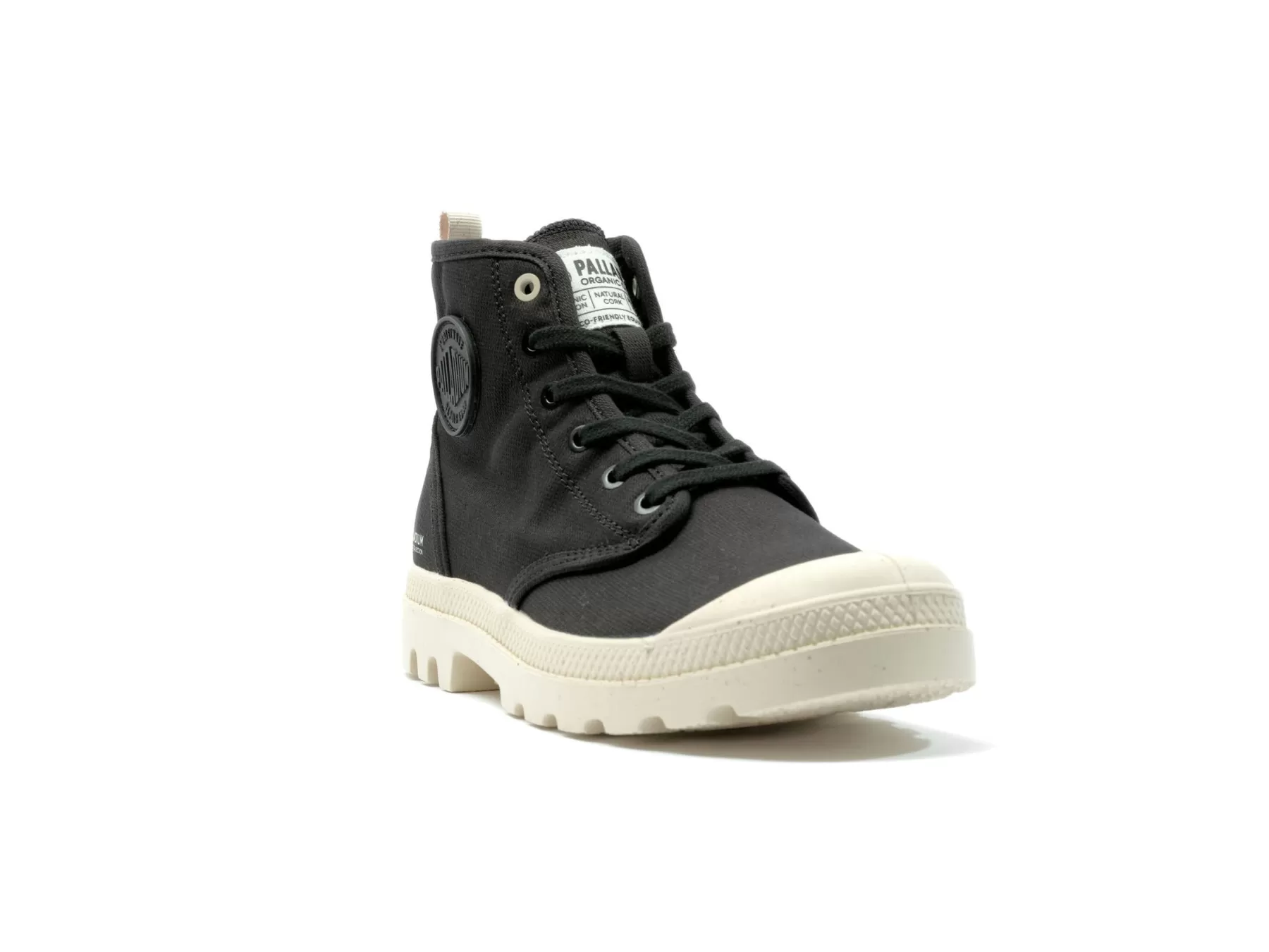 Palladium Big Kids (8 - 12 Years) | Boots<PAMPA HI ZIP ORGANIC BLACK