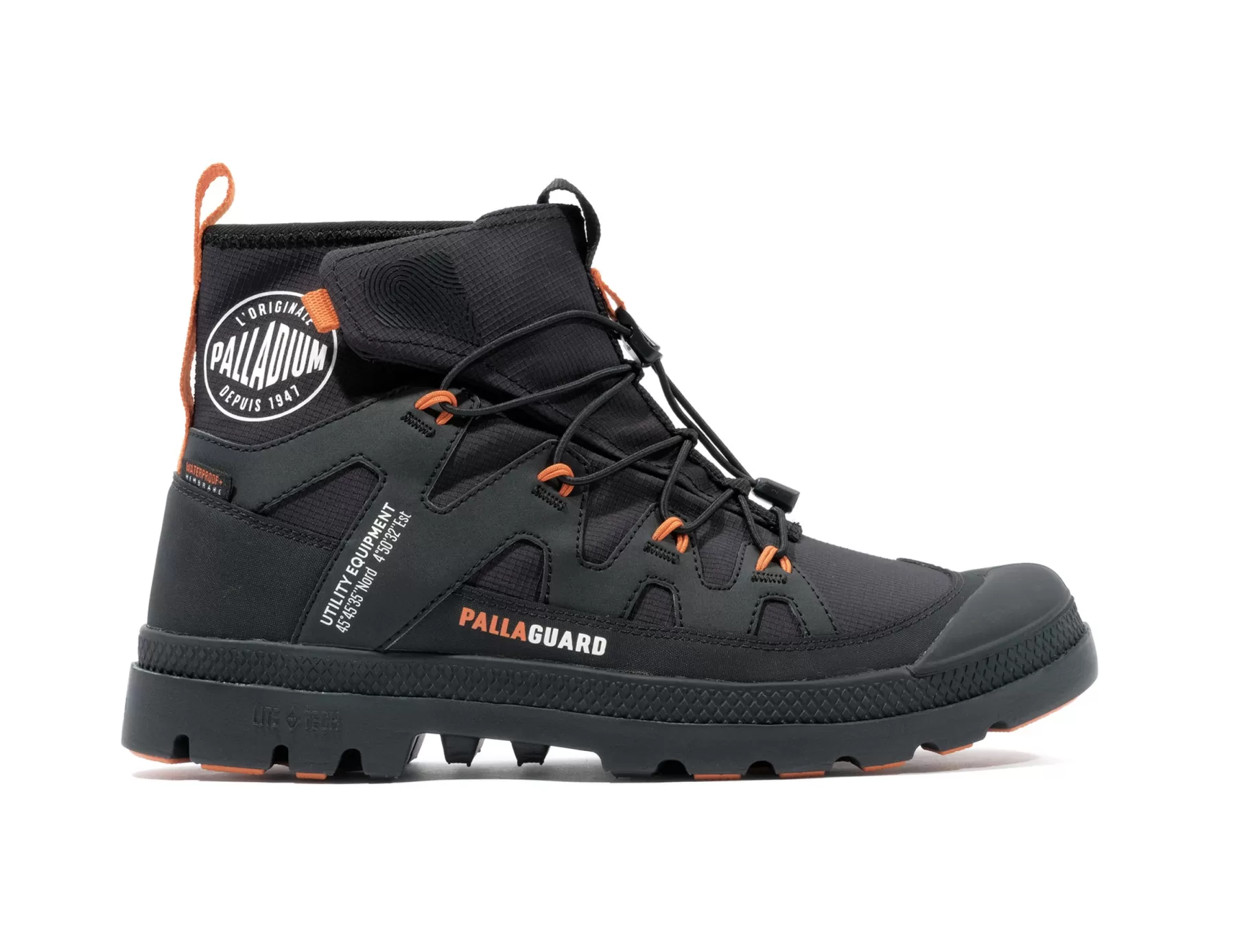 Palladium Big Kids (8 - 12 Years) | Boots<PAMPA LITE+ XPLOR WP+ BLACK