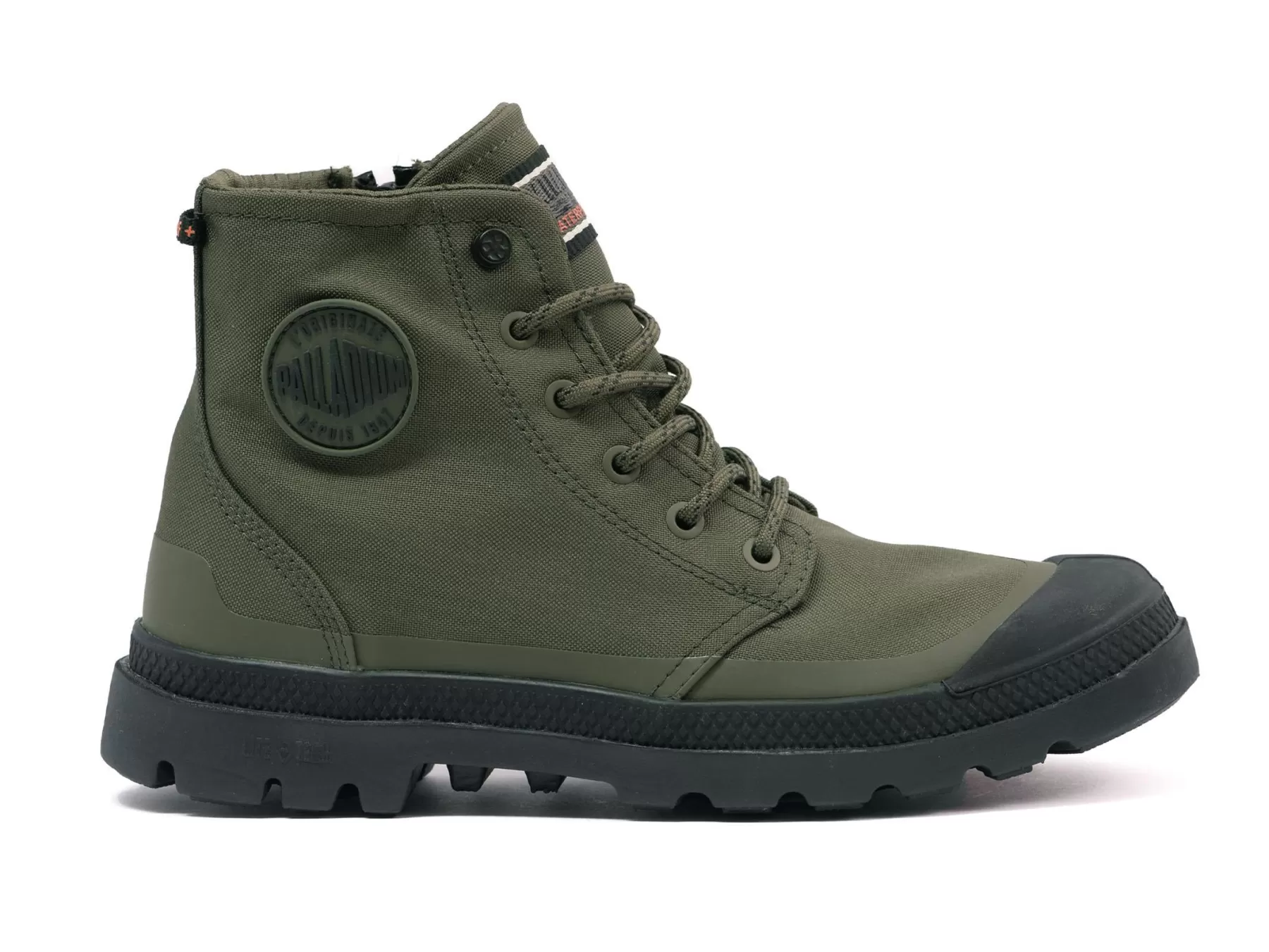 Palladium Big Kids (8 - 12 Years) | Boots<PAMPA RCYL LT+WP+ZIP OLIVENIGHT