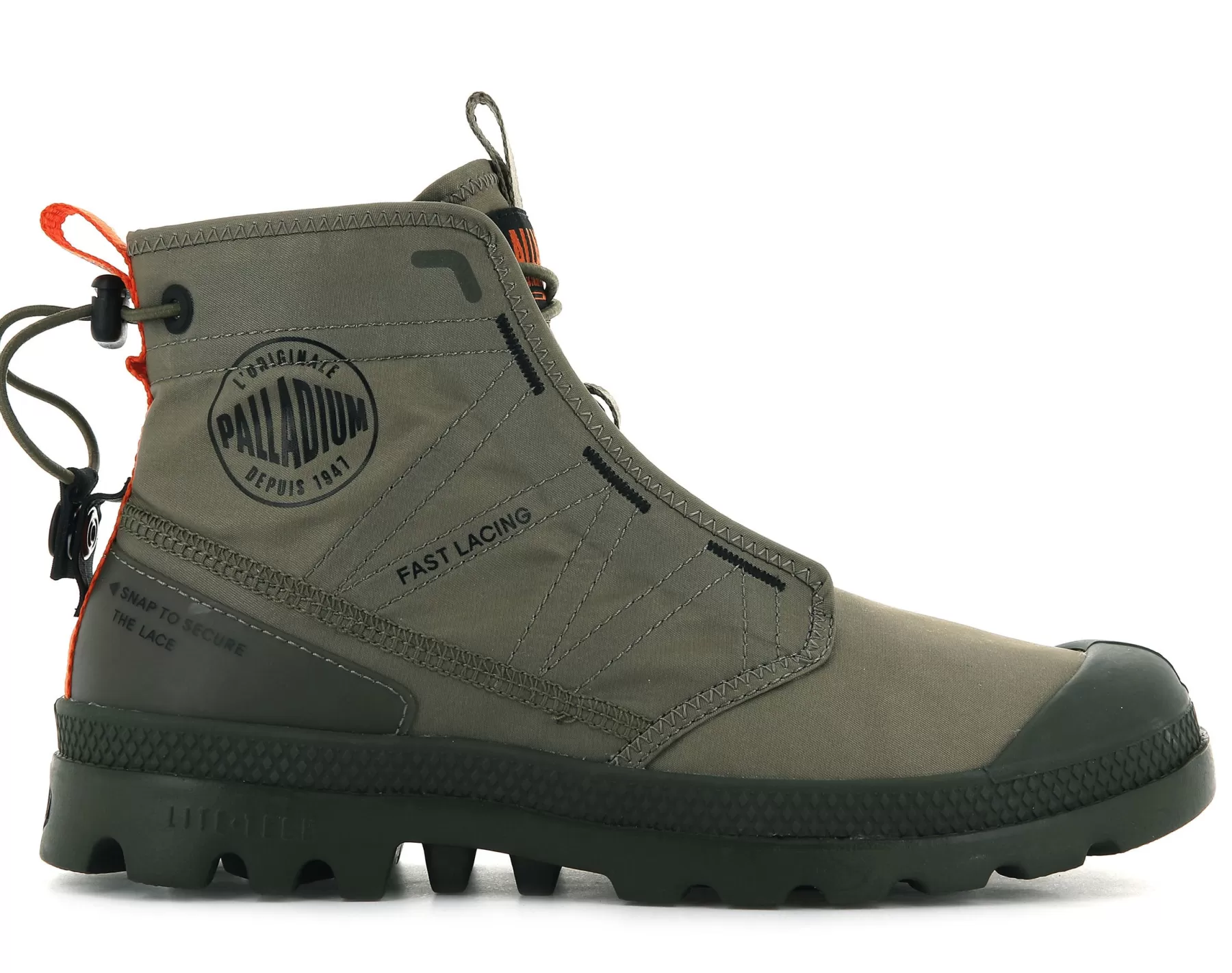 Palladium Big Kids (8 - 12 Years) | Boots<PAMPA TRAVEL LITE DUSKYGREEN