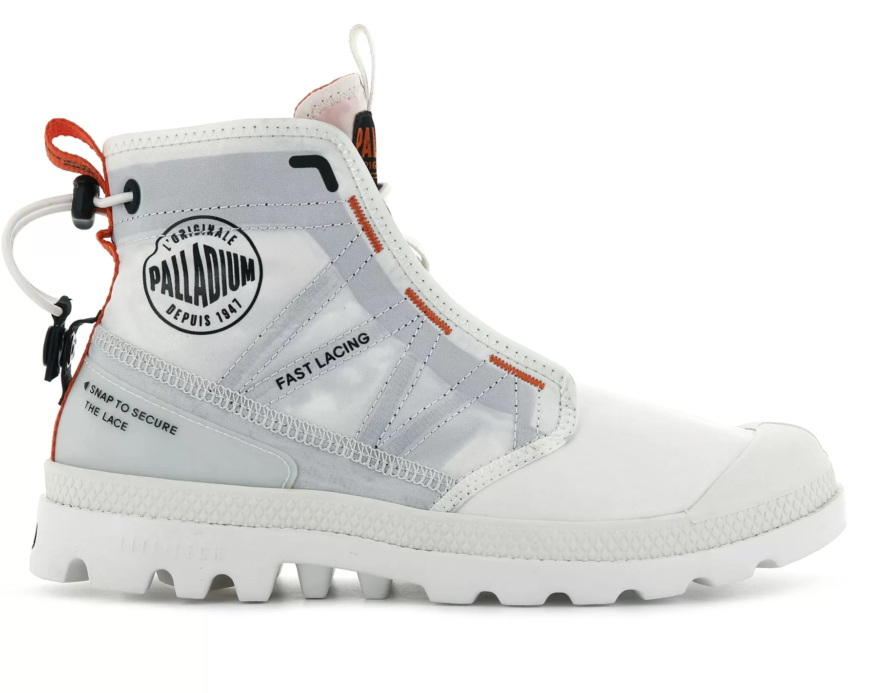 Palladium Big Kids (8 - 12 Years) | Boots<PAMPA TRAVEL LITE STARWHITE