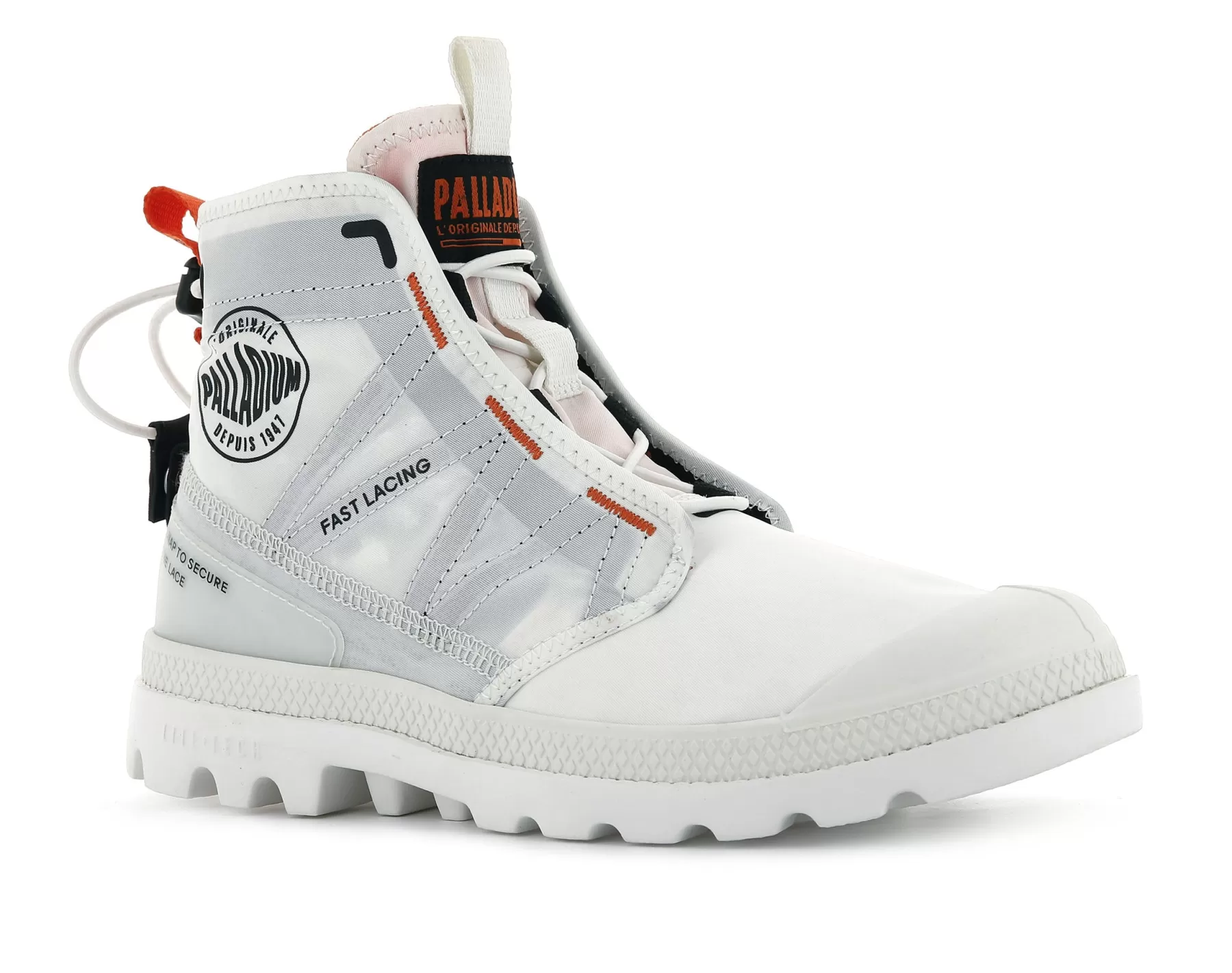 Palladium Big Kids (8 - 12 Years) | Boots<PAMPA TRAVEL LITE STARWHITE