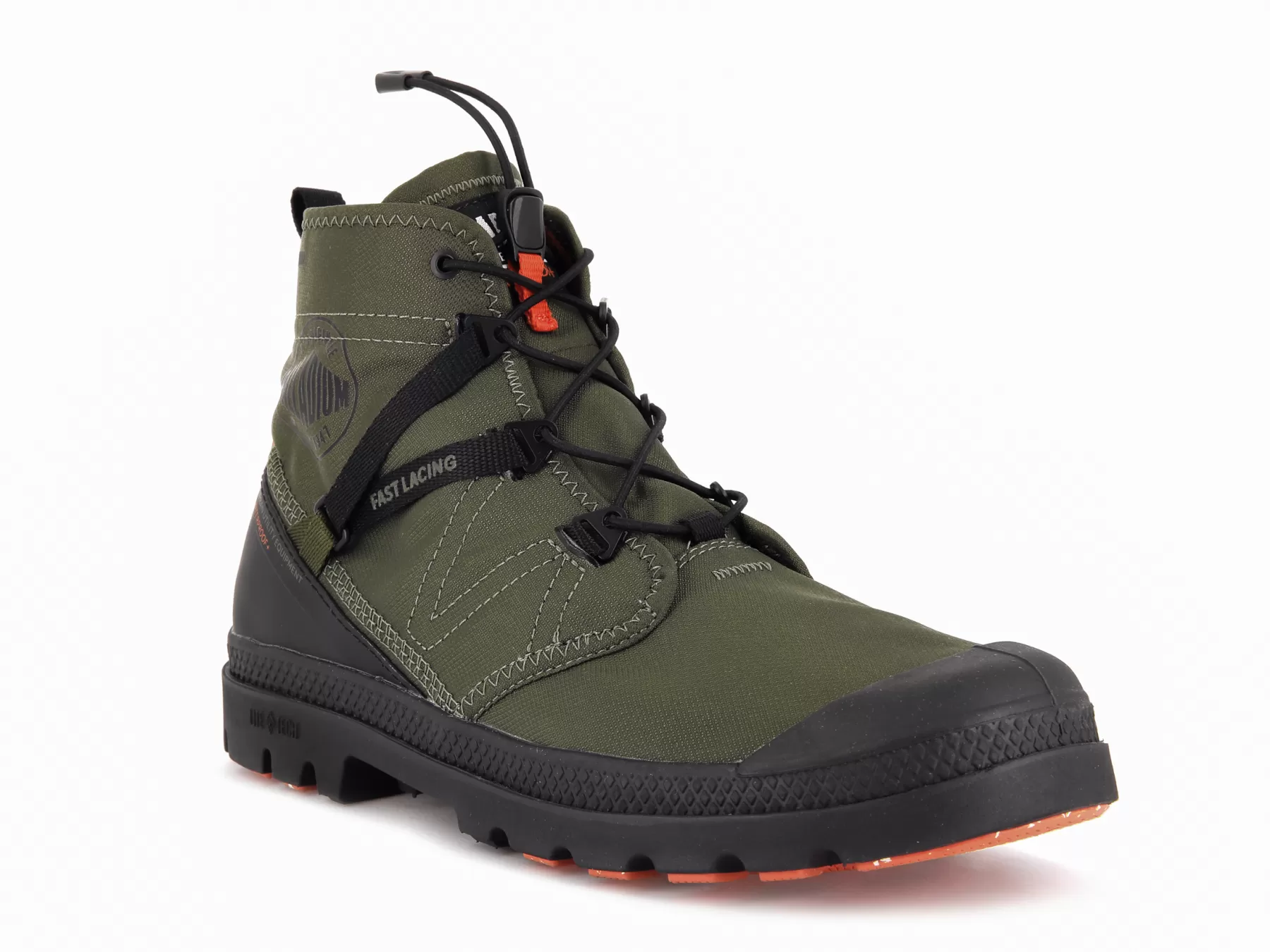 Palladium Big Kids (8 - 12 Years) | Boots<PAMPA TRAVEL LITE+ WATERPROOF OLIVENIGHT