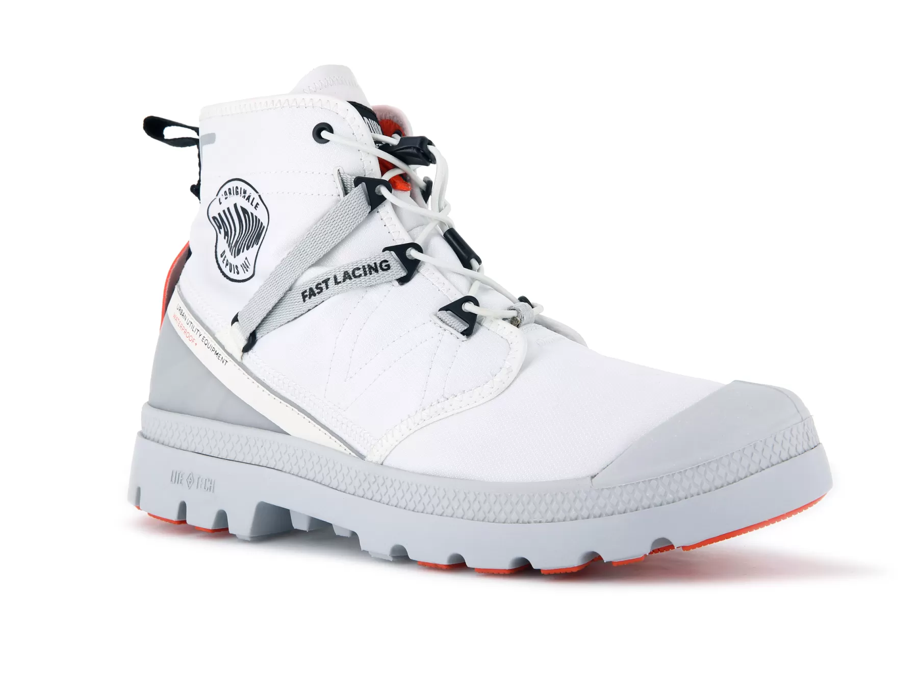 Palladium Big Kids (8 - 12 Years) | Boots<PAMPA TRAVEL LITE+ WATERPROOF STARWHITE