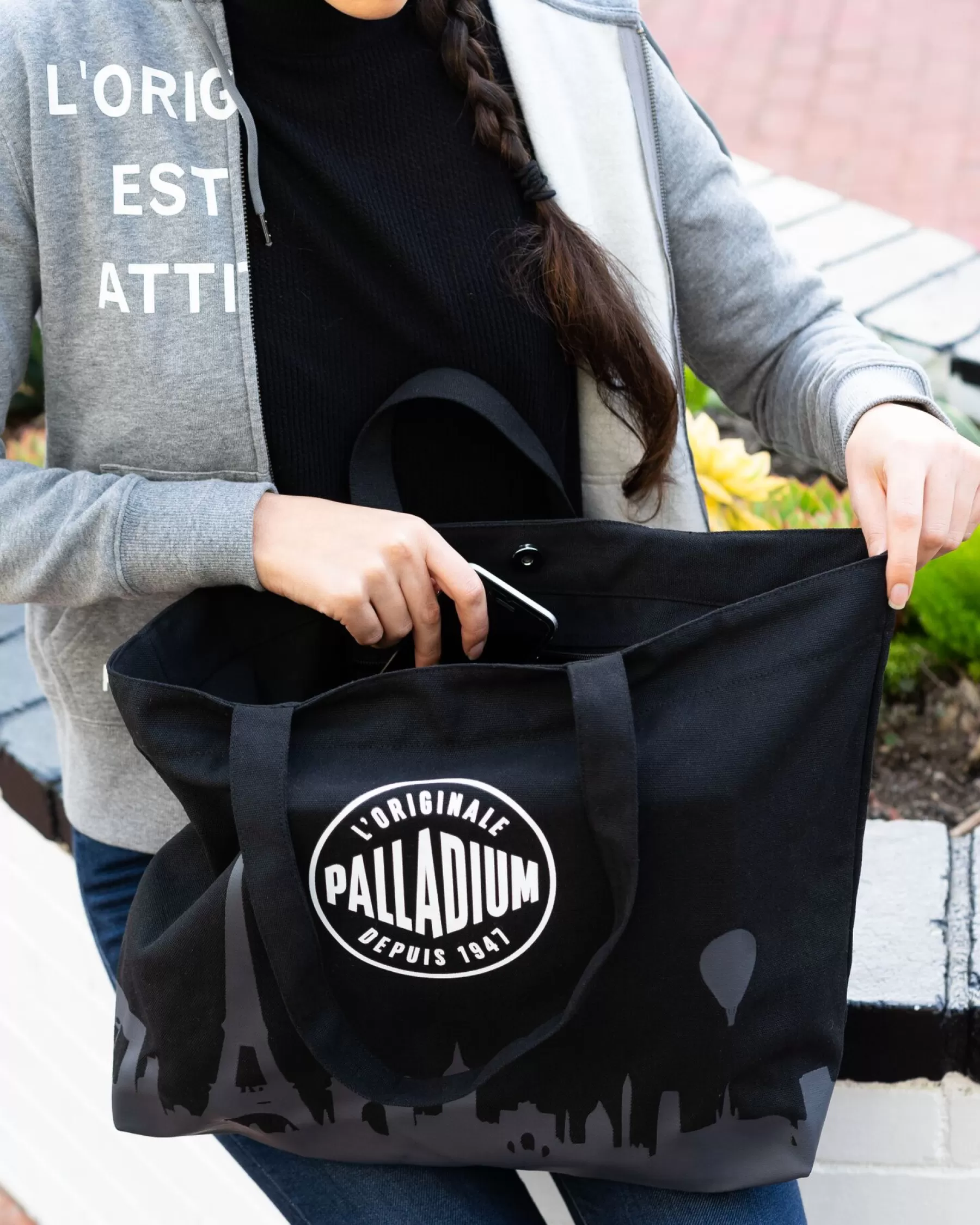 Palladium Bags | Bags<PARIS TOTE BLACK/GRAY